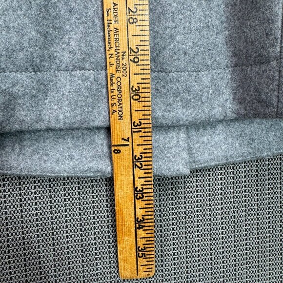 Calvin Klein women's size m Double Layer Wool Blend Grey Jacket - Picture 5 of 11